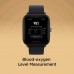 Amazfit Bip U Smart Watch Fitness Tracker for Men Women with 60+ Sports Modes, 9-Day Battery Life, Blood Oxygen Breathing Heart Rate Sleep Monitor, 5 ATM Waterproof, for iPhone Android Phone (Pink)
